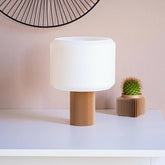 Lampe en bois recyclé I Lueur 3 coloris